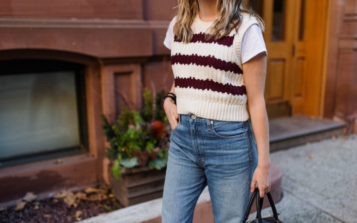 A Sweater Vest (No, Actually) Is My New Winter Outfit Staple